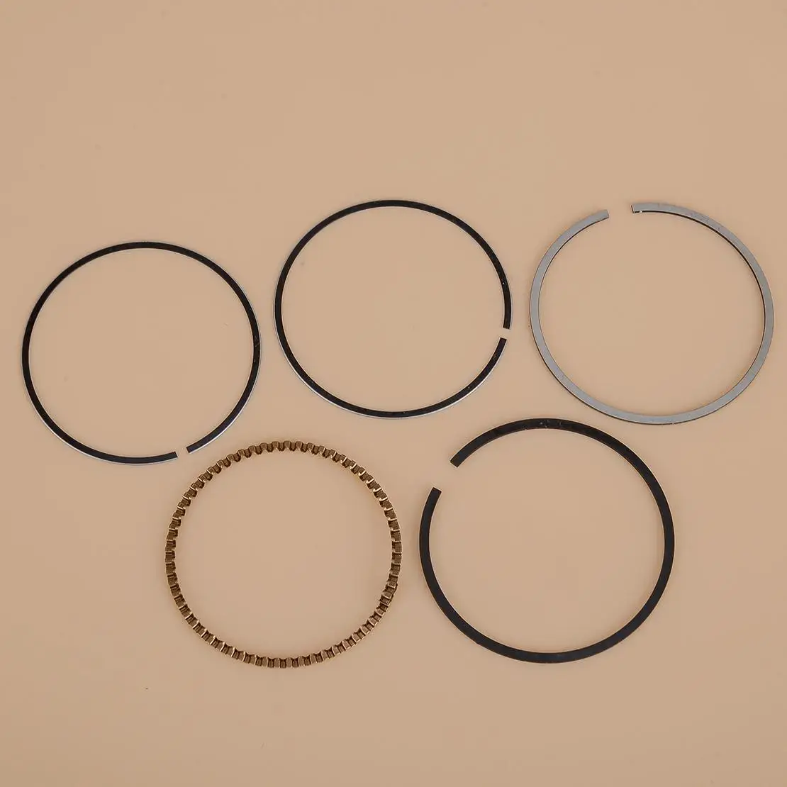 Motorcycle Standard Bore Piston Rings Kit Fit for Honda CM250C Rebel 250 Twinstar 200 185 XL100S XR100 XR100R 13011-KB4-305