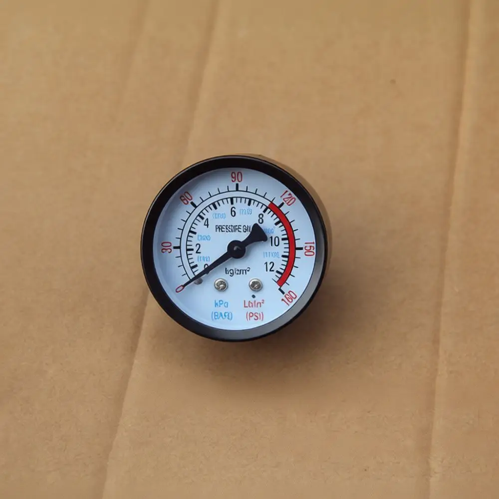 Efficient Air Compressor Pressure Gauge Manometer Industrial Measuring Tool Pneumatic System Hardware Replacement Part
