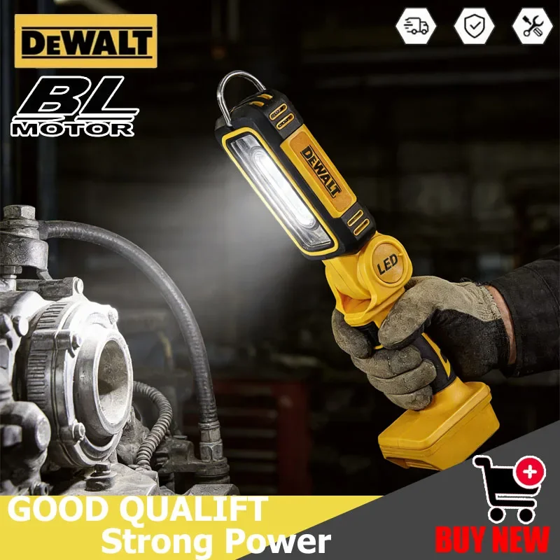 

Многофункциональный складной рабочий фонарь DEWALT 20V с литиевой батареей, 90 градусов, портативный, для кемпинга, аварийный, для обслуживания автомобилей