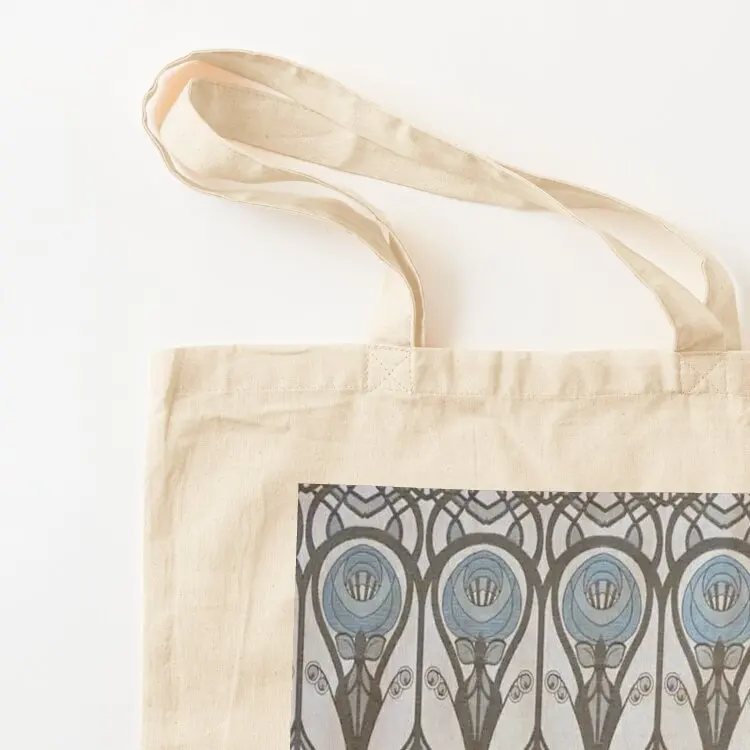 تشارلز ريني ماكينتوش ورود، ماكينتوش مجردة الورد، الأزرق، نافذة حمل حقيبة كبيرة حمل حقيبة قماش حقيبة تسوق