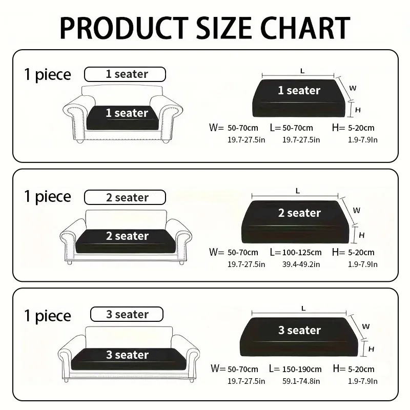 Elastic Sofa Cover Luxury Adjustable Elastic Couch Cover for Living Room Sofa Seat Cover 1 2 3 4 seat l shaped full set