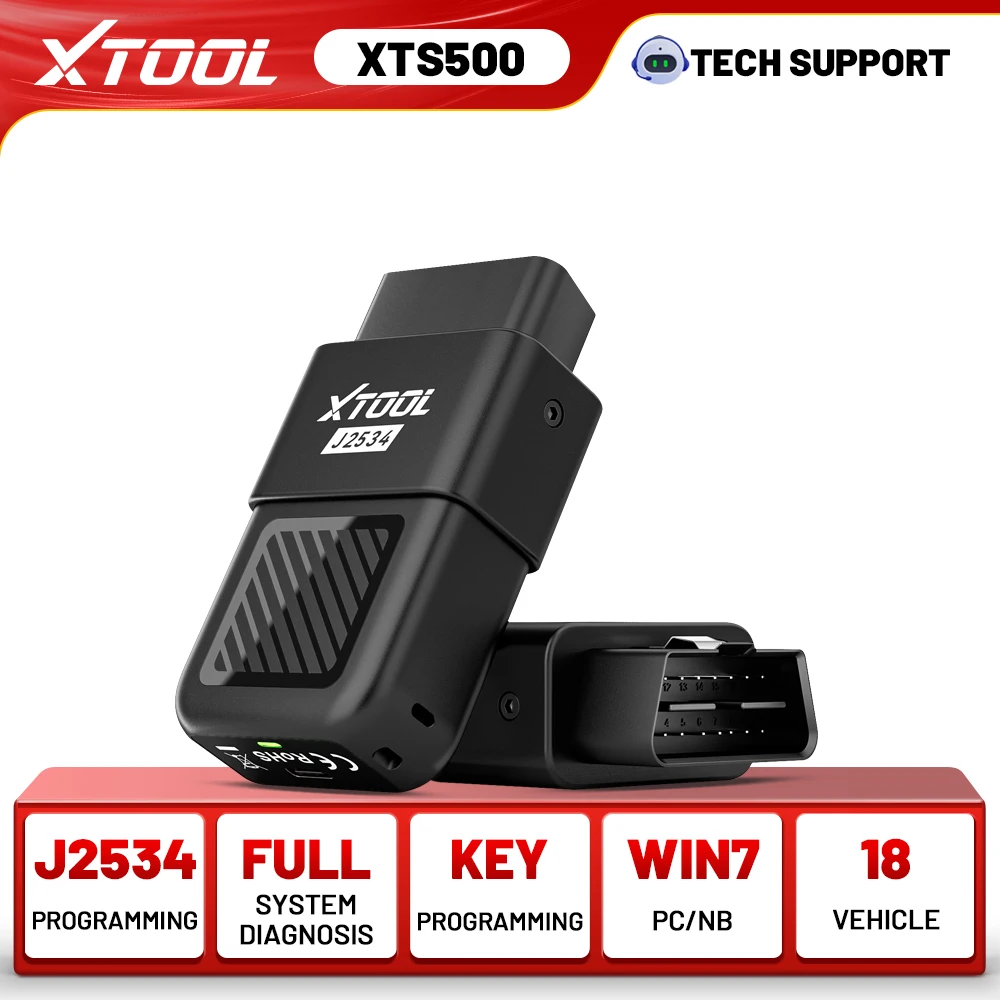 XTOOL XTS500 J2534 ECU Programming Tools Program ECUs Module ECU Coding Car Diagnostic Scanner WIFI VCI OEM Diagnostic Tool