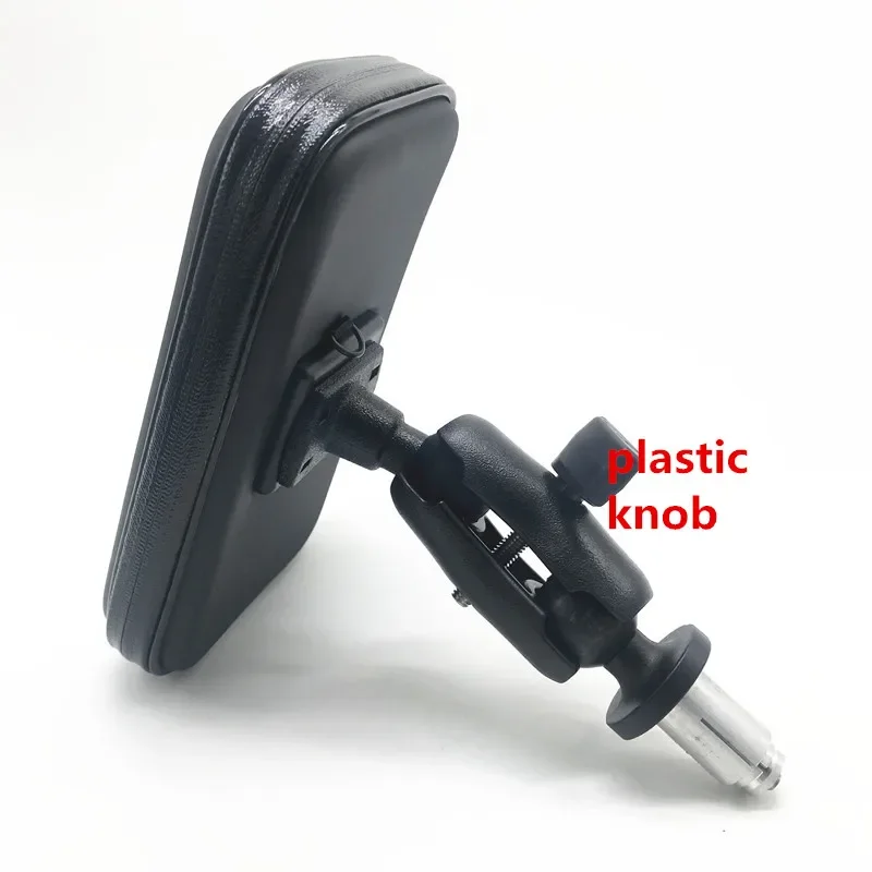 Suporte de telefone em garfo para motocicleta, suporte de montagem de haste de moto para yamaha yzf r1 2010-2019 r6 2002-2017 r1m 2007 2008