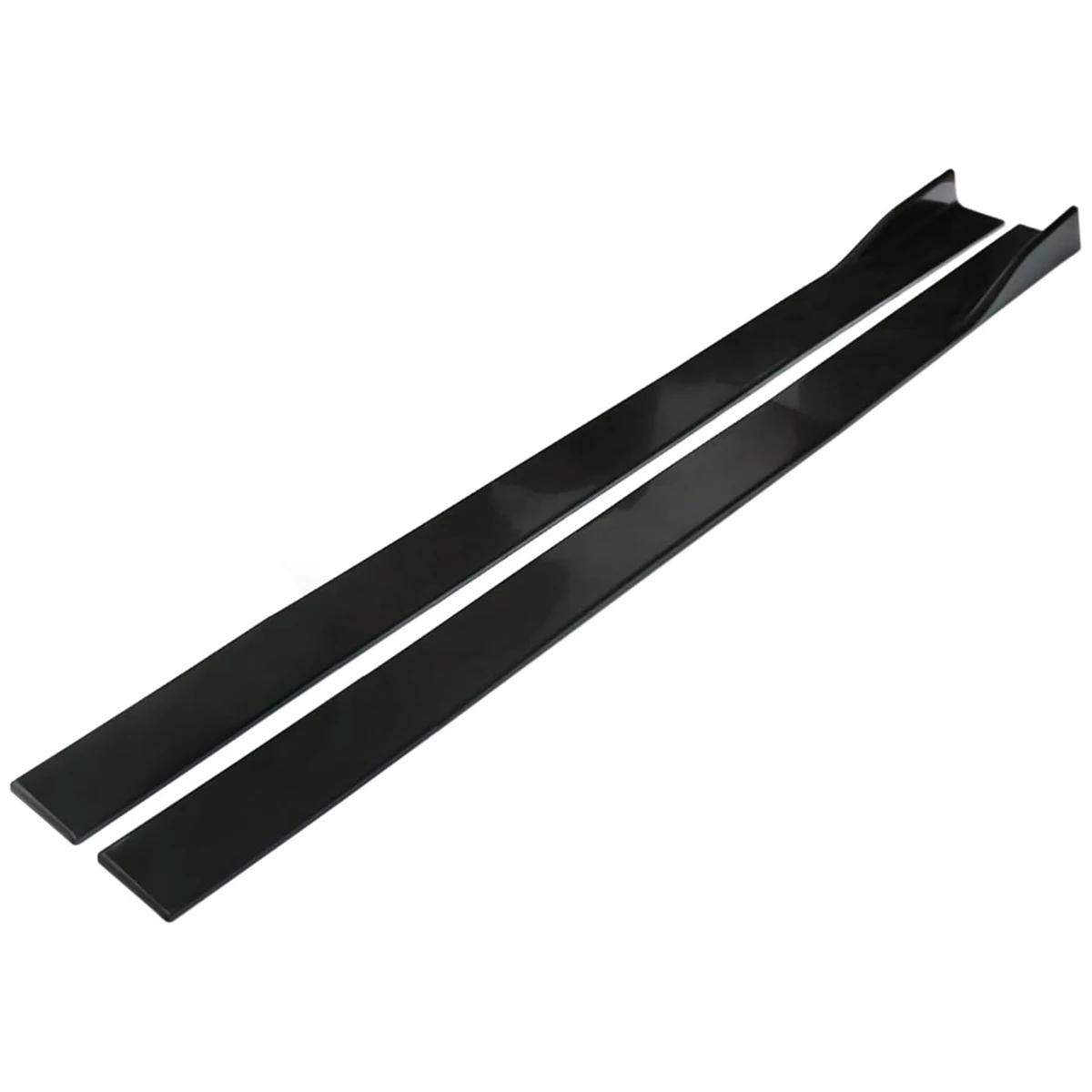 2m/2,2m Auto-Seitenschweller Universal 6-teilige Seitenschweller-Erweiterungen Winglet Splitter Lippe für BMW, Audi, VW, Honda, Benz – Detail 2