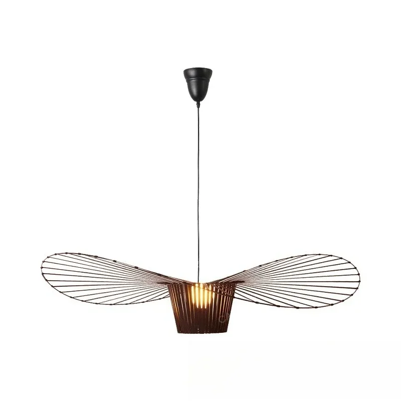 Simple personalized art fabric living room bedroom light designer dining room main light light luxury