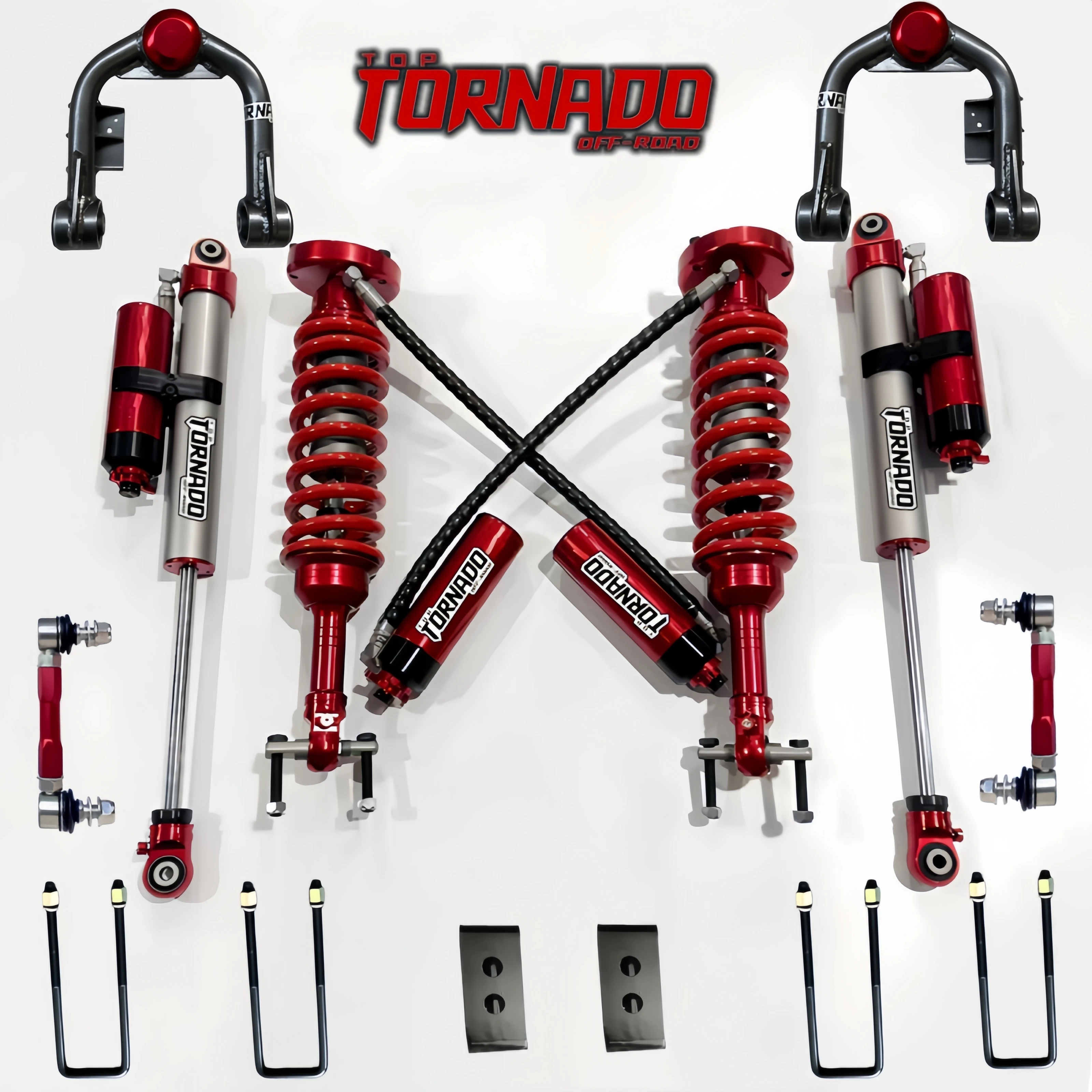 High-quality 4x4 Off-road Nitrogen Compression Rebound Adjustable Suspension Lift Kit For Ford F150