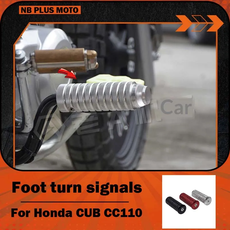 【premium】for-retro-led-light-accessories-for-modified-foot-operated-turn-signals-compatible-with-honda-beast-cc110-cross-cub