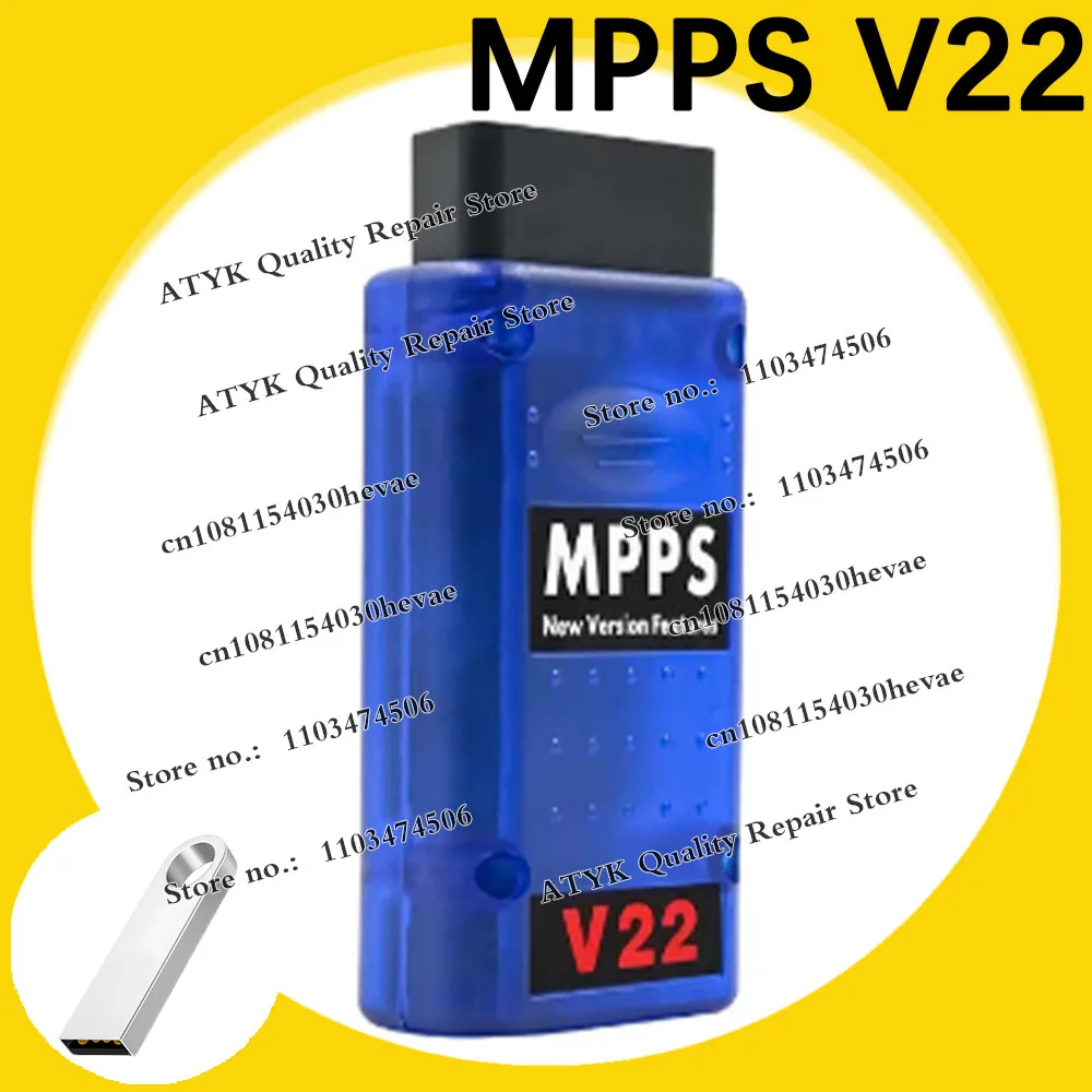 

MPPS V22 ECU Chip Tuning Tool MPPS 22 OBD2 Scanner Car MPPS Master V22.2.3.5 Better Than MPPS 18/21 Multi-Language