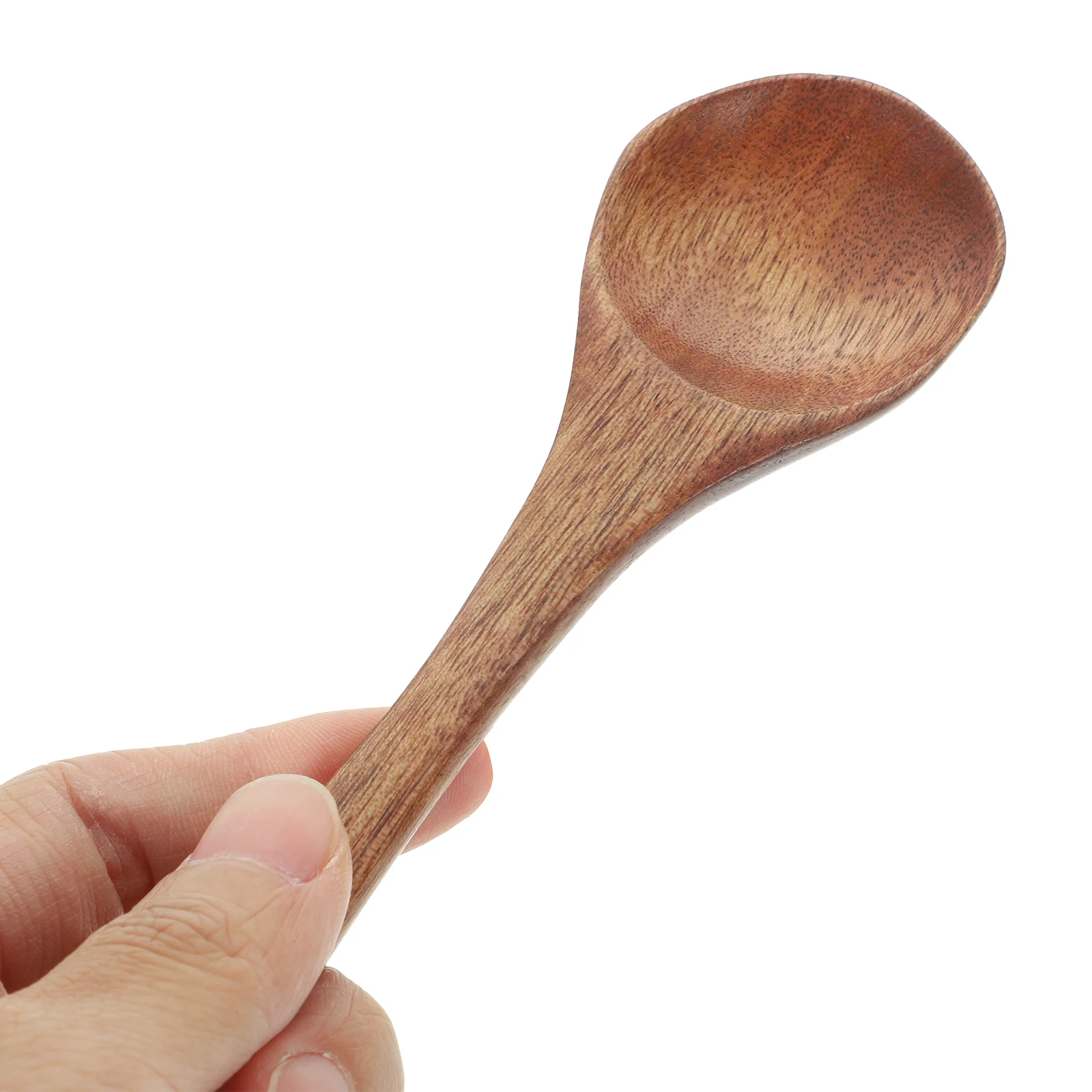 

5Pcs Stirring Spoons Wooden for Coffee Tea Honey Ice Cream Mixing Spoon Natural Wood Kitchen Tool Mixing Spoon