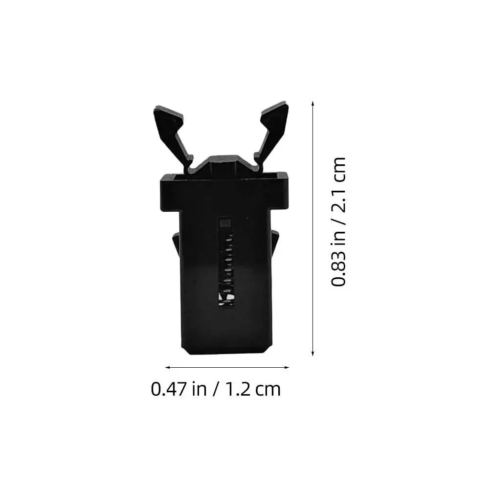 24 Pcs Push Latch Garbage Can Lock Parts Mini Trash Can Latch Universal Trash Can Press On Fastener Plastic Door Latch Cabinet