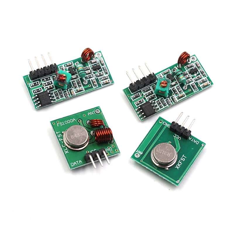 1set 433M 315M regenerative high frequency receiving module transmitter module wireless transmitter + receiver