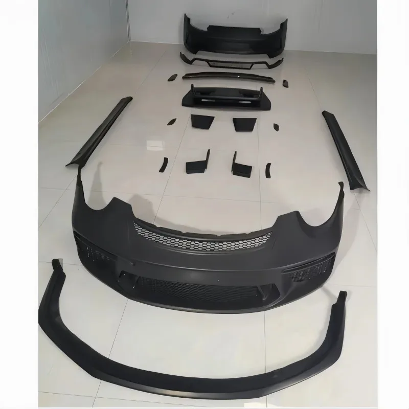 For Porsche 911 991 |   GT3 Resin Fiber Body Kit - Front/Rear Bumper, Rear Wing