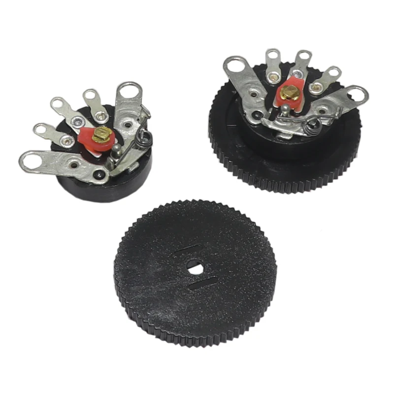【10PCS】10K RV12 Straight Angle Radio Potentiometer RV12MM B503 B103 B10K B50K Power Amplifier Volume Potentiometer With Switch