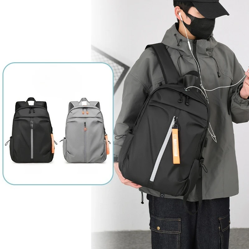 حقيبة ظهر عالية الجودة مقاومة للماء ذات سعة كبيرة للرجال والنساء، حقيبة ظهر للركاب للطلاب #4