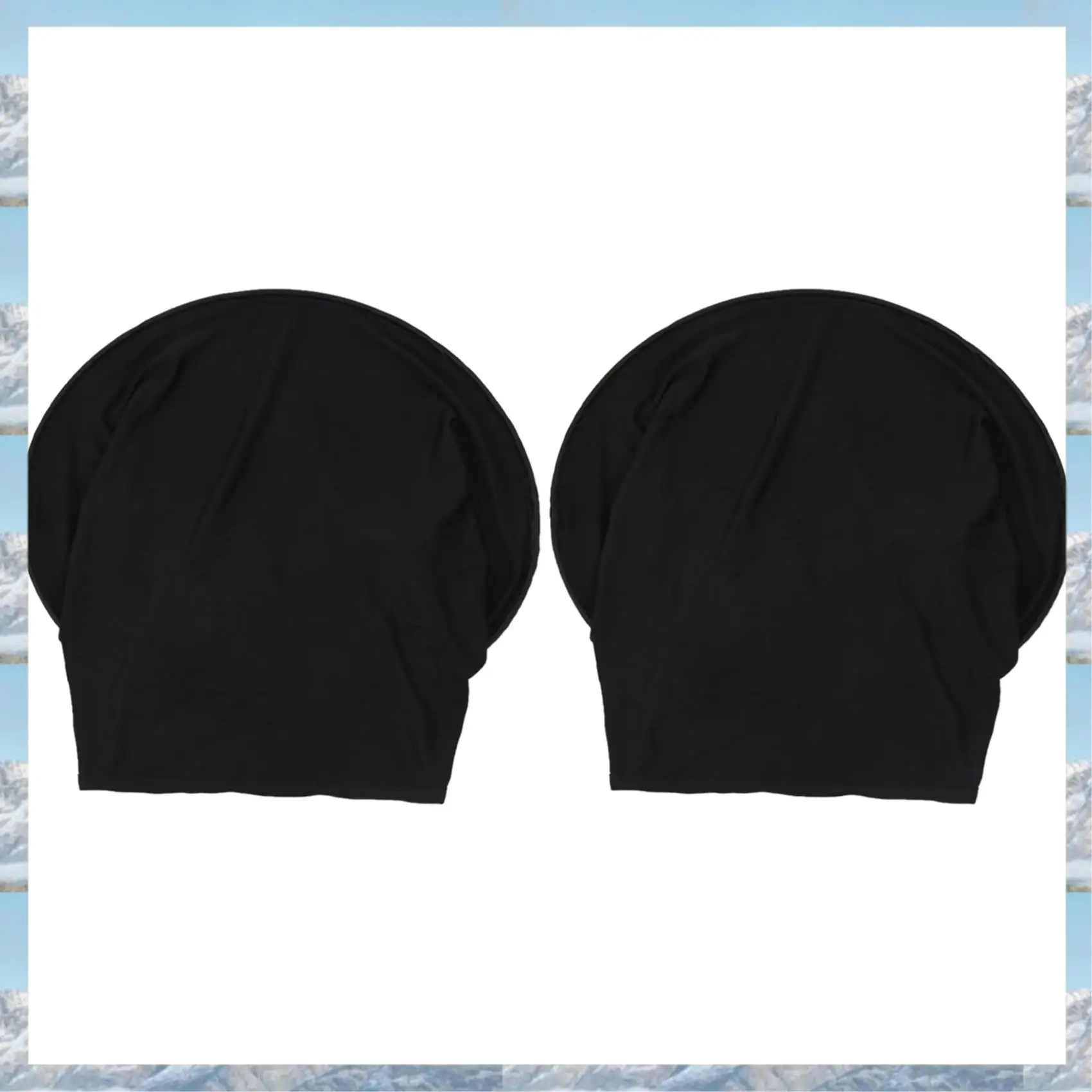 

L81A 2025-2X Baby Stroller Sun Visor Carriage Sun Shade Canopy Cover Black