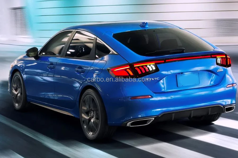 DK مصنع الحركة LED أضواء خلفية الجمعية Type-R FL1 FL2 FL4 FL5 11th الجنرال سيفيك الضوء الخلفي 2022-2025 ل سيفيك هاتشباك