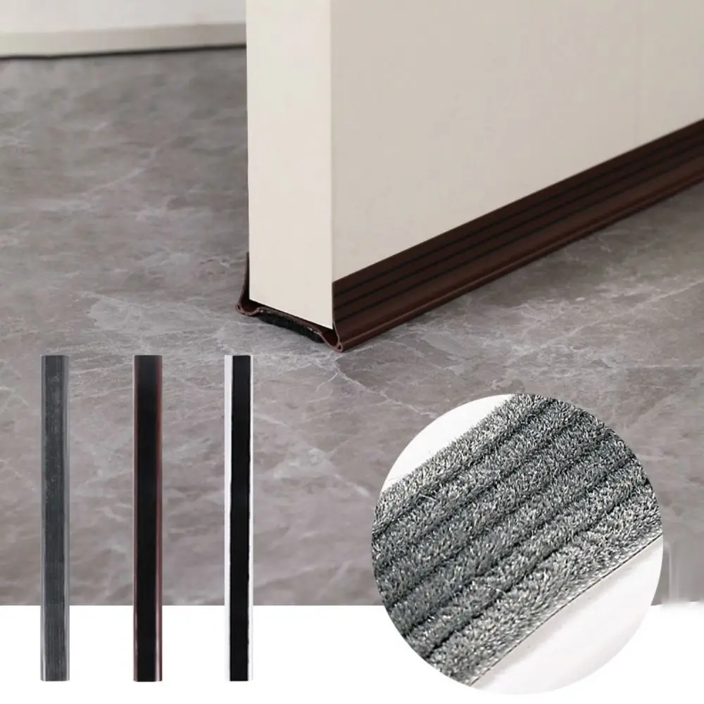 

Bedroom Soundproof Door Bottom Sealing Strip Insect Prevention PVC Draught Excluder 94cm Home Weather Stripping