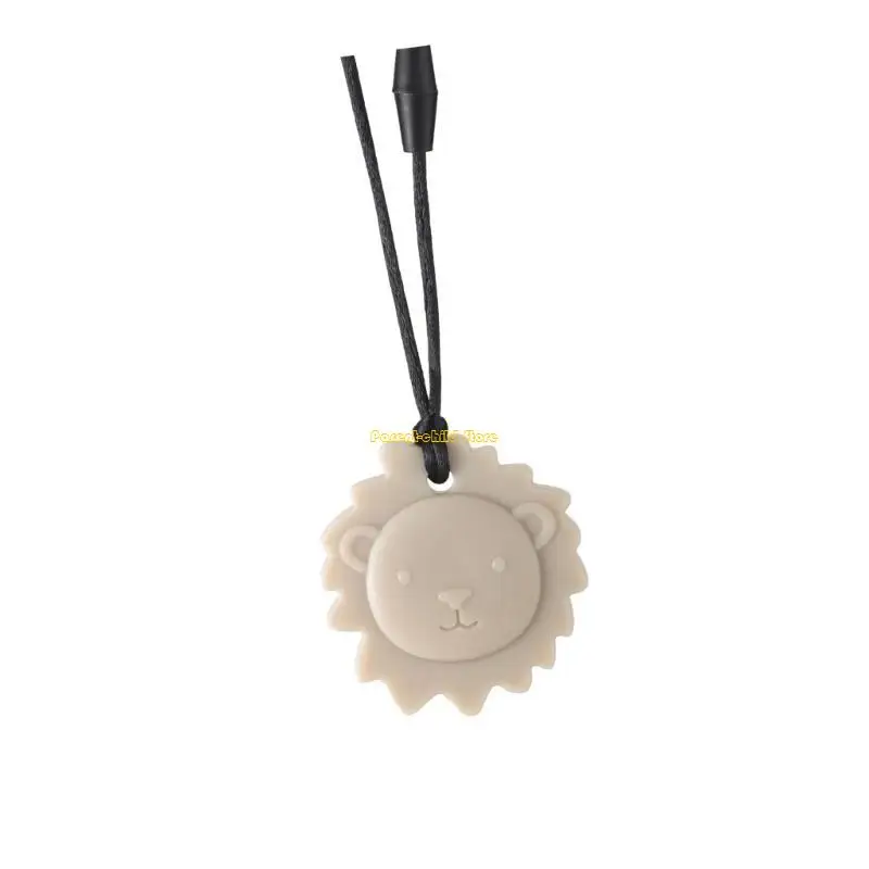 WXTD الأسد نمط الطفل عضاضة سيليكون لعبة التمريض طفل عضاضة المولي لعبة مضغة التسنين لعبة الإغاثة للطفل الصغير #3