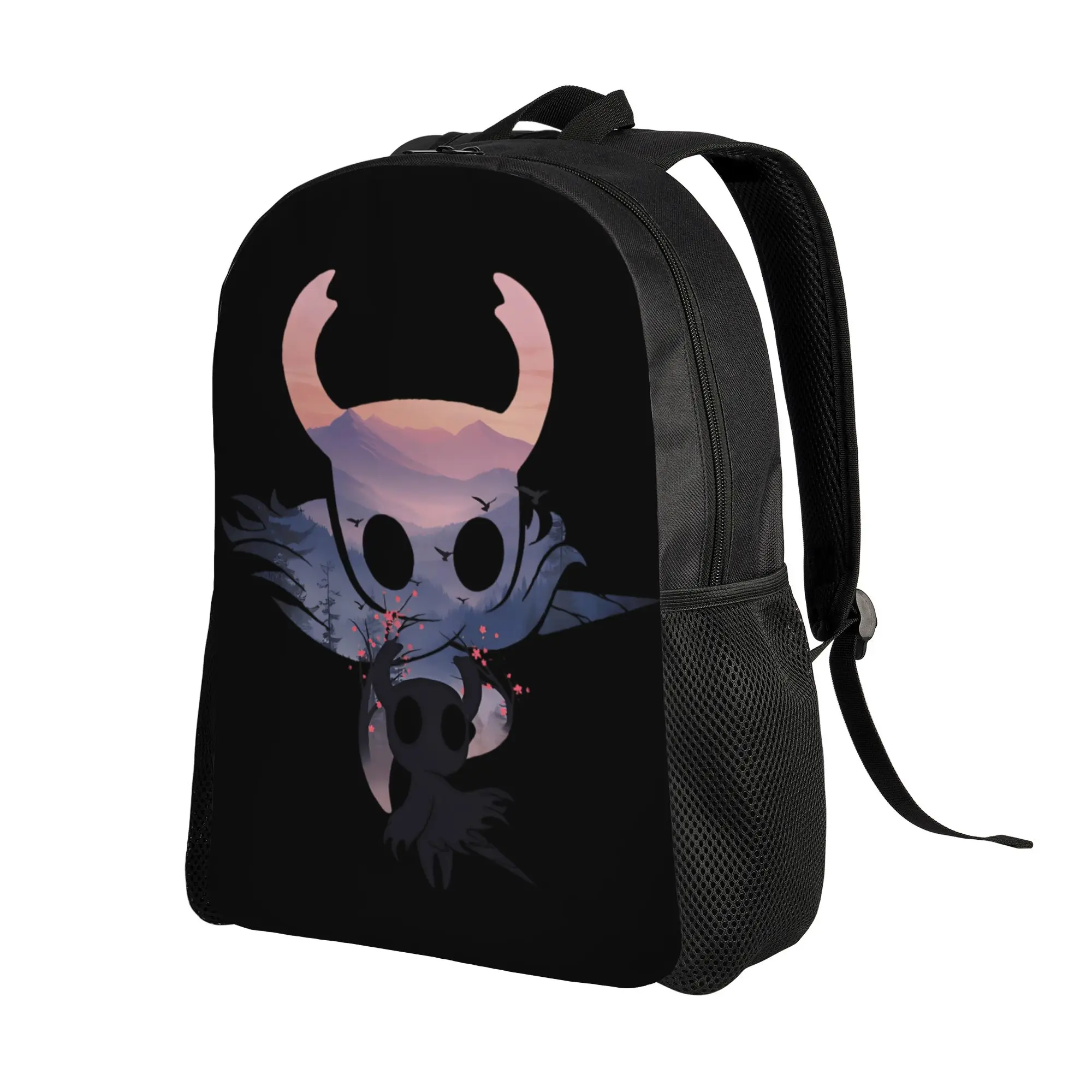 Hollow Knights Backpack Boy Girl  Durable Backpacks Polyester Fun School Bags Daily Colorful Rucksack