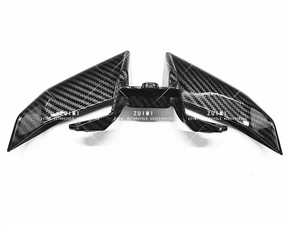 

Carbon Fiber Front Headlight Under Fairing Wing For 2016-2021 Yamaha FZ10/MT-10