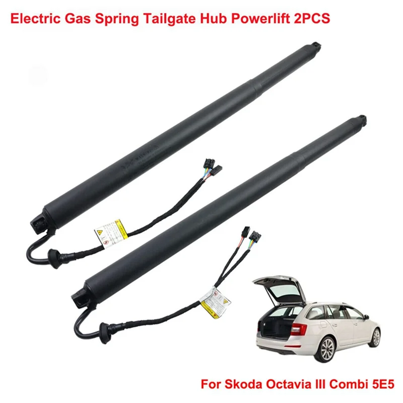 

NEW-Rear Left Electric Tailgate Spacer Gas Spring Tailgate For Skoda Octavia Iii Combi 5E9827851A 5E9827851B 5E9827851C Accessor