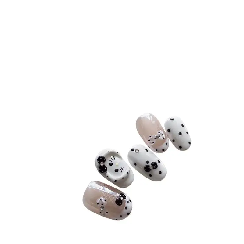 5D Französische Japanische Nagelaufkleber Mini-Schleifen Selbstklebende Nagelkunst-Sticker Süße Kleine Schleifen für Tägliche Casual-Maniküre – Detail 7