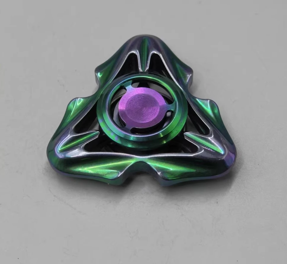 

Б/У EDC Candling Dragon Wu радужный спиннер, гироскоп на кончике пальца, декомпрессионные игрушки