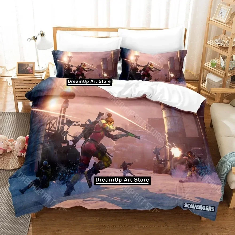 

Комплект постельного белья с 3D принтом Scavengers Game Single Twin Full Queen King Size, комплект постельного белья для взрослых и детей, комплекты пододеяльников для спальни, комплект одеял