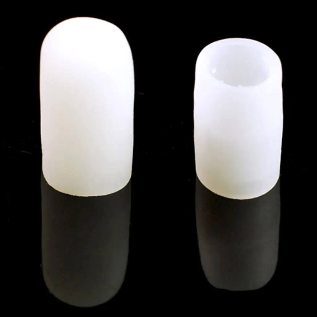 Silicone Gel Toe Protector Caps Anti Friction Cushion Covers for Preventing Blisters and Calluses