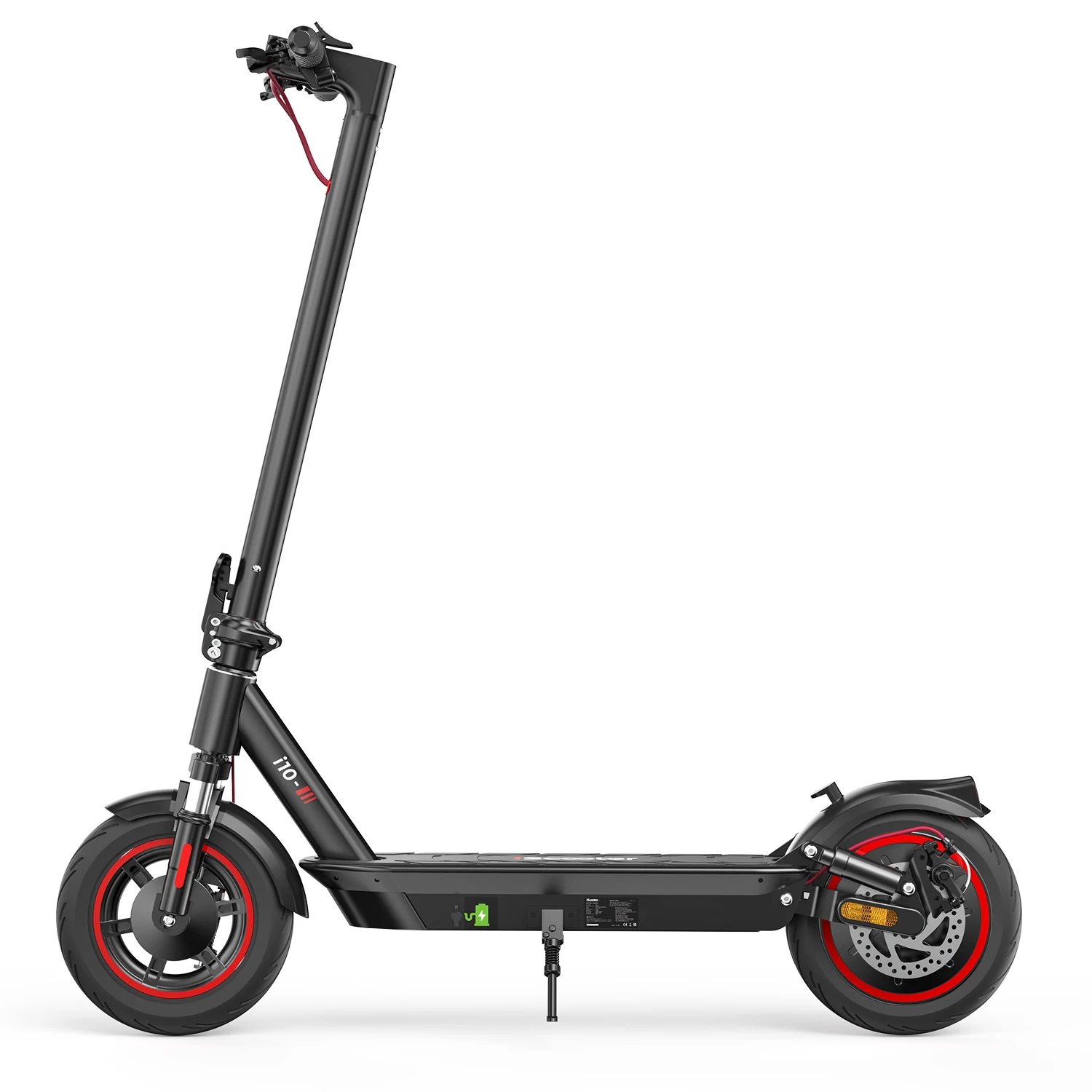 iScooter i10 opvouwbare e-scooter, 650W motor, 42V15Ah batterij, elektrische scooter voor volwassenen, 40 km/u, 10 inch banden, stads-scooter