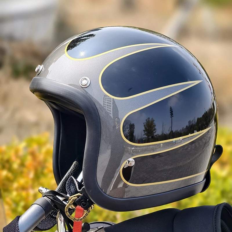 casque-de-moto-retro-vintage-fiviolet-petite-coque-d'equitation-de-scooter-visage-ouvert-jet-3-4-casco-puzzles-de-moto-certifie-ece-dot