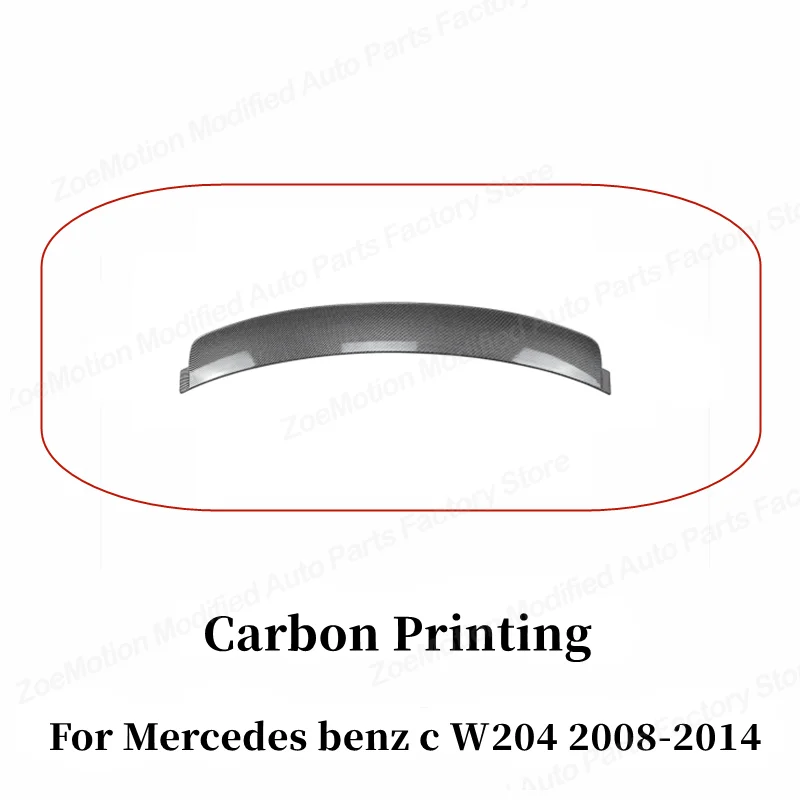 Achterklepspoiler, top wing, lip, ducktail, bodykit, tuning auto-onderdelen voor Mercedes Benz C-Klasse W204 C180 C200 2008-2014