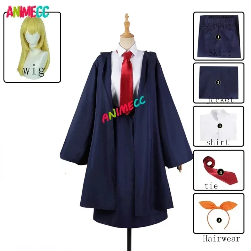 ANIMECC em estoque Mashle Magia e Músculos Limão Irvine Cosplay Jaqueta Anime Roupas de Festa de Halloween para Mulheres