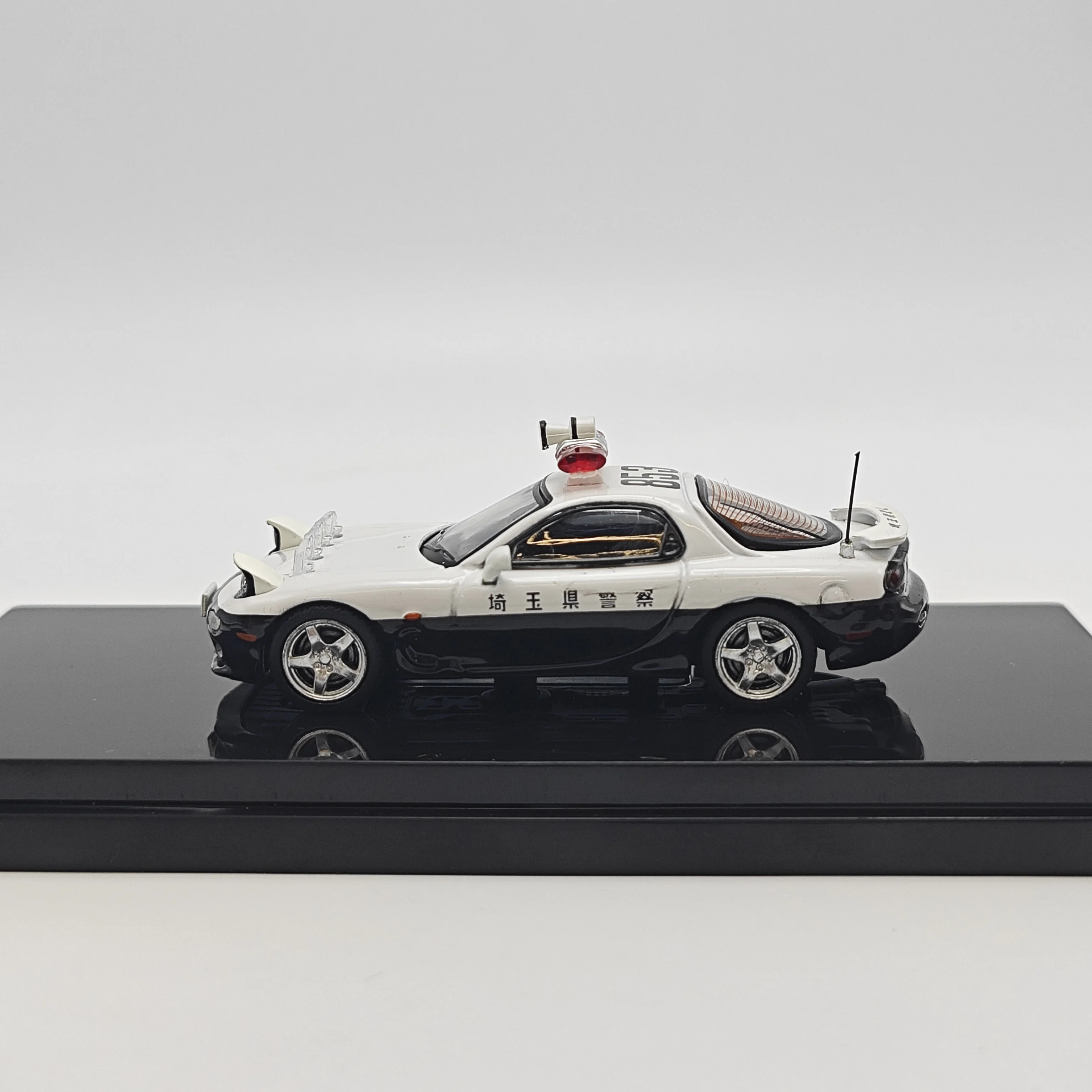 Hobby Japan 1:64 RX7 Saitama Prefectuur Snelweg Politie Japanse stijl zinklegering automodel
