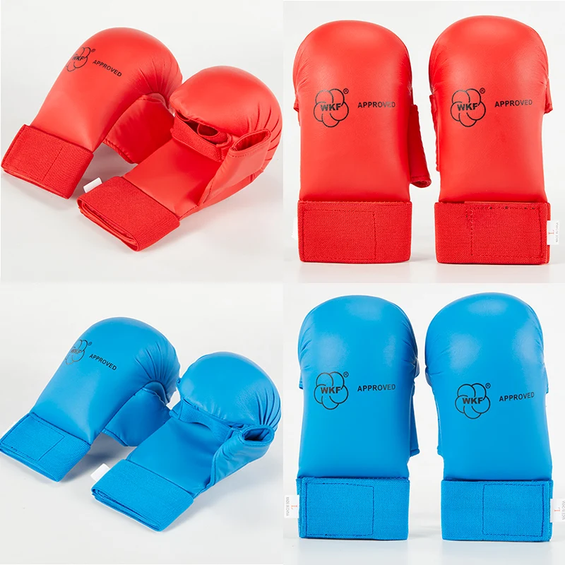 

High Quality Adults Kids Karate Gloves Taekwondo Protector Pads Boxing Gloves Kickboxing Muay Thai Sanda MMA Training Equipments