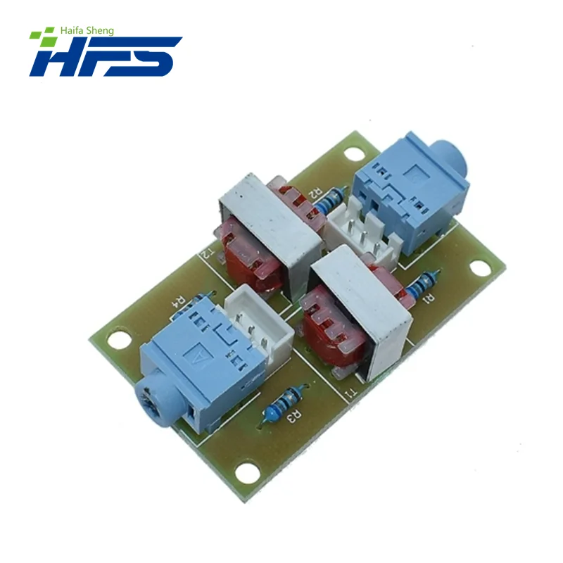 XH-M372 Stereo /Audio Isolator Vehicle Common Ground Suppression Interference Noise Isolation Module Transformer Coupler