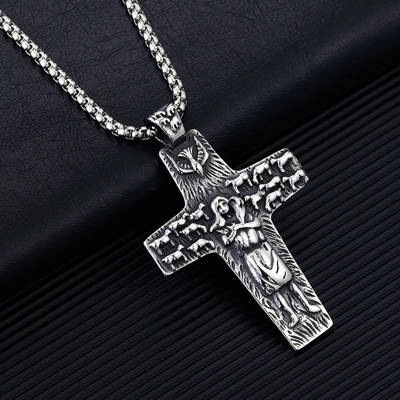 

RosaryMart Pope Francis Pectoral Cross от Велле с цепочкой - 2 дюйма