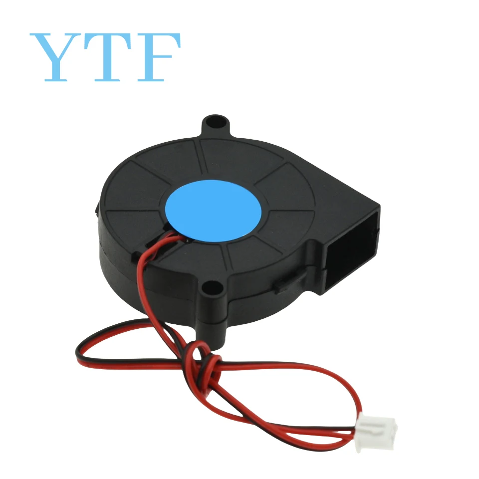 3D Printer Parts Fan 5015 5V/12V/24V Sleeve Bearing Brushless For Reprap Prusa I3 DC Cooling Fan Turbo Fan 5015S