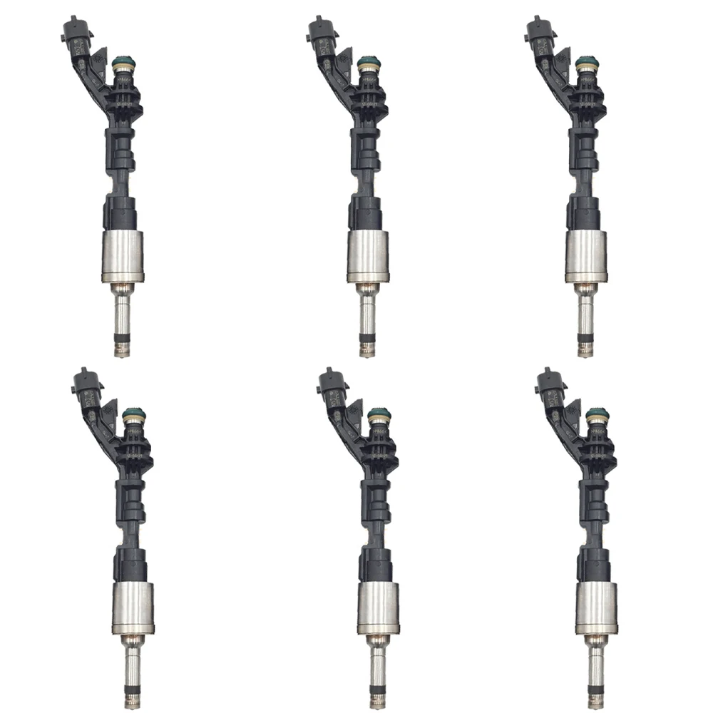 

6Pcs Fuel Injector For Jaguar F-Type Land Rover Range Rover 3.0L V6 0261500158 0261500275 DX23-9F593-AA FJ1113 DX23-9F593-AB