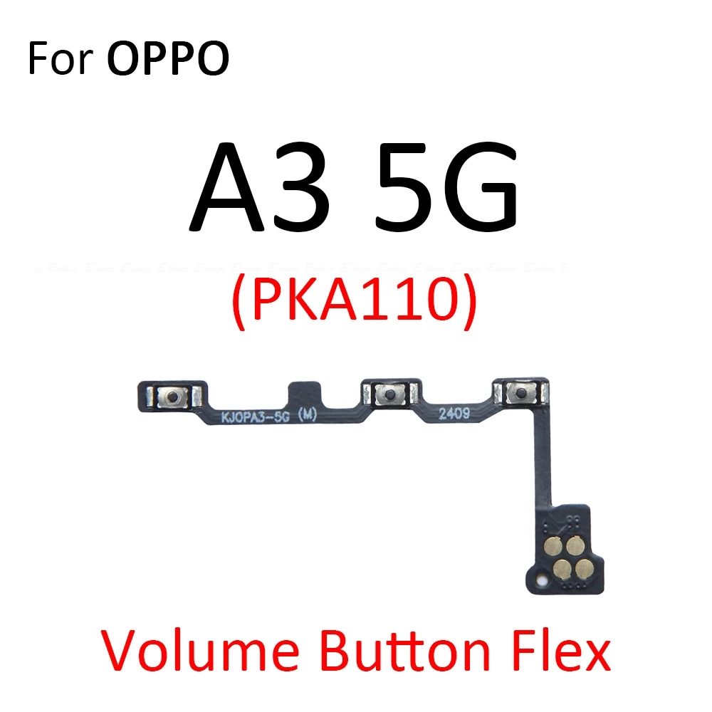 Mute Switch Power Key Ribbon Repair Parts For OPPO A1 2018 A2 A2m