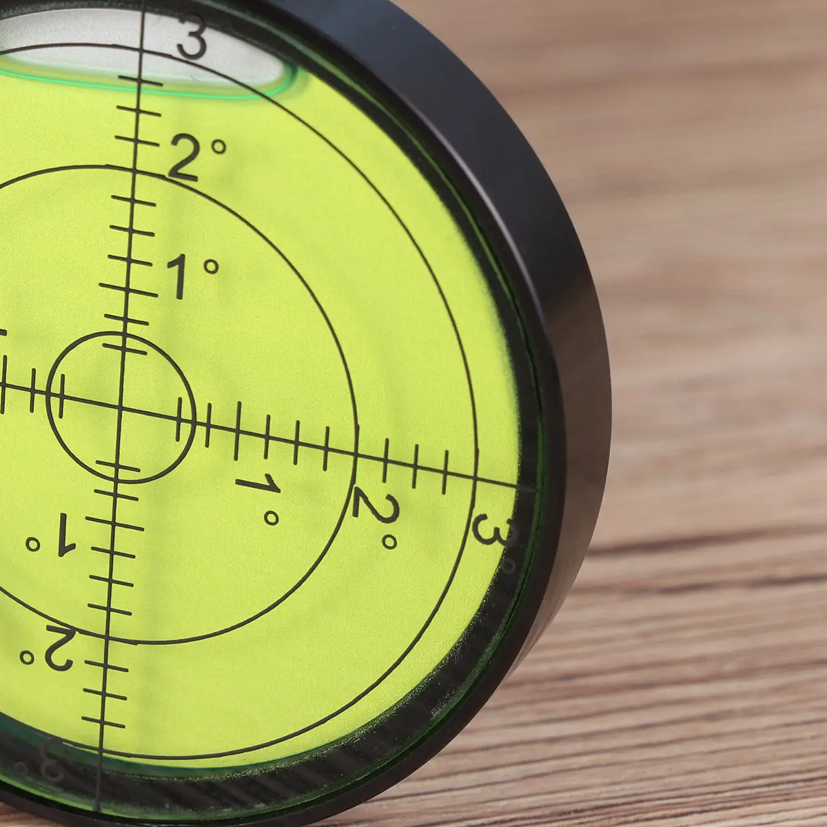 Circular Bubble Level Portable Mini Spirit Level Metal Casing Liquid Filled Accurate Horizontal Indicator for Construction Site