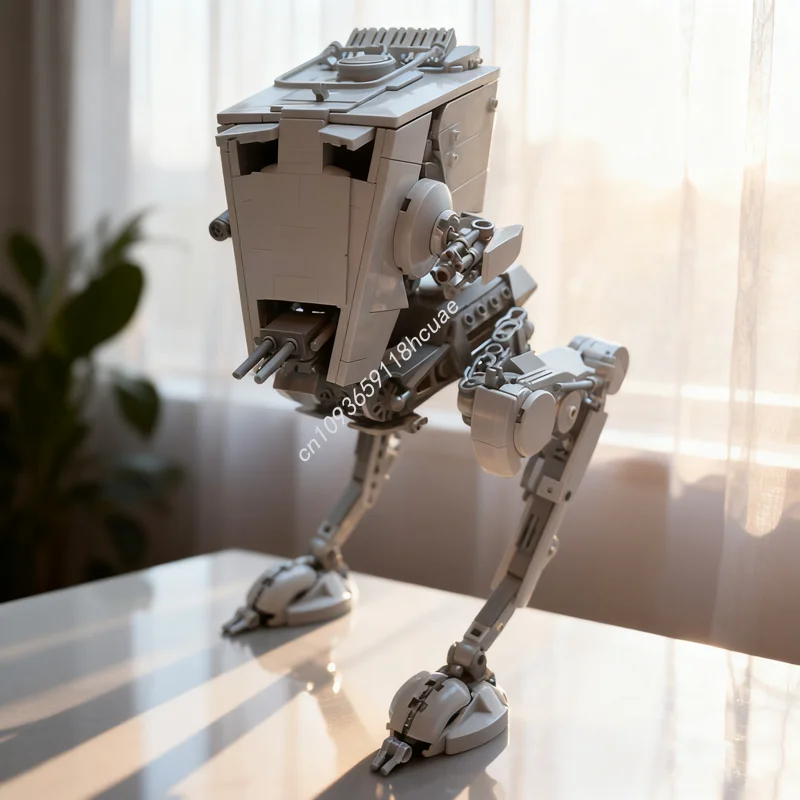 

905 шт. MOC шарнирный SW ST Chicken Walker 0, модель строительных блоков, рождественские подарки, сборка, сделай сам, креативная идея, кирпичные игрушки для детей