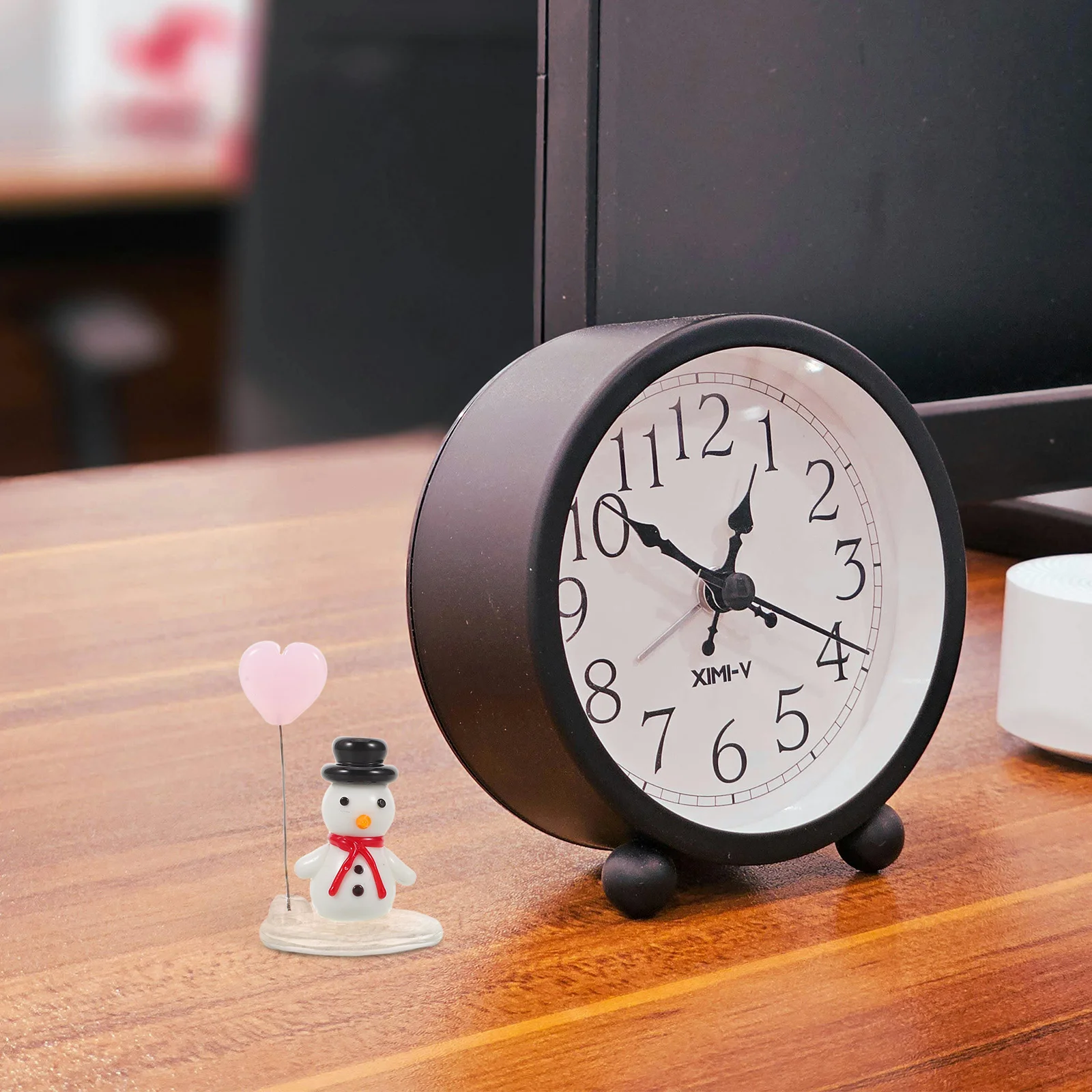 

Glass Snowman Christmas Ornament Mini Tabletop Decoration Indoor Desktop Holiday Shelf Decor Winter Decor Mini Snowman Figures