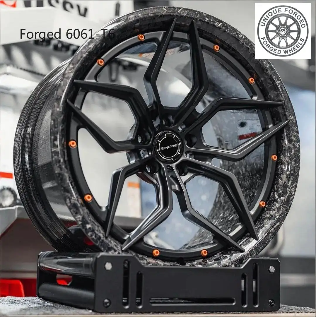 

26 Style 18" 19" 20" 21" 22" 23" 24" Inch Carbon Fiber Wheels Rims 5x114.3 5X120 5X130 Concave Deep Dish Sport Rims