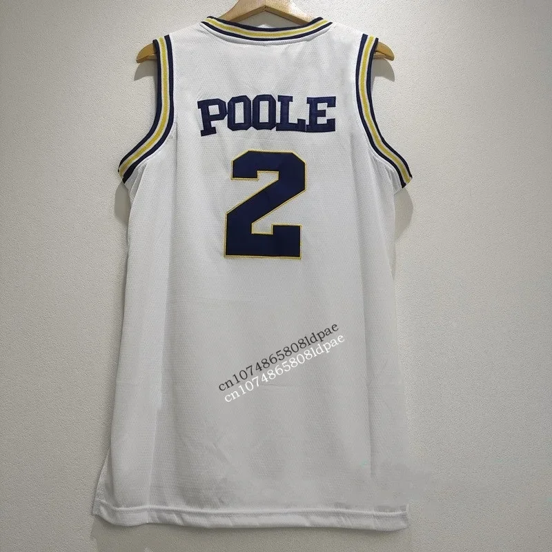 Basketball Jersey Men Women Oversize 2 Poole Michigan Embroidery Sewing Breathable Athletic Sport High Street Hip Hop Sportswear