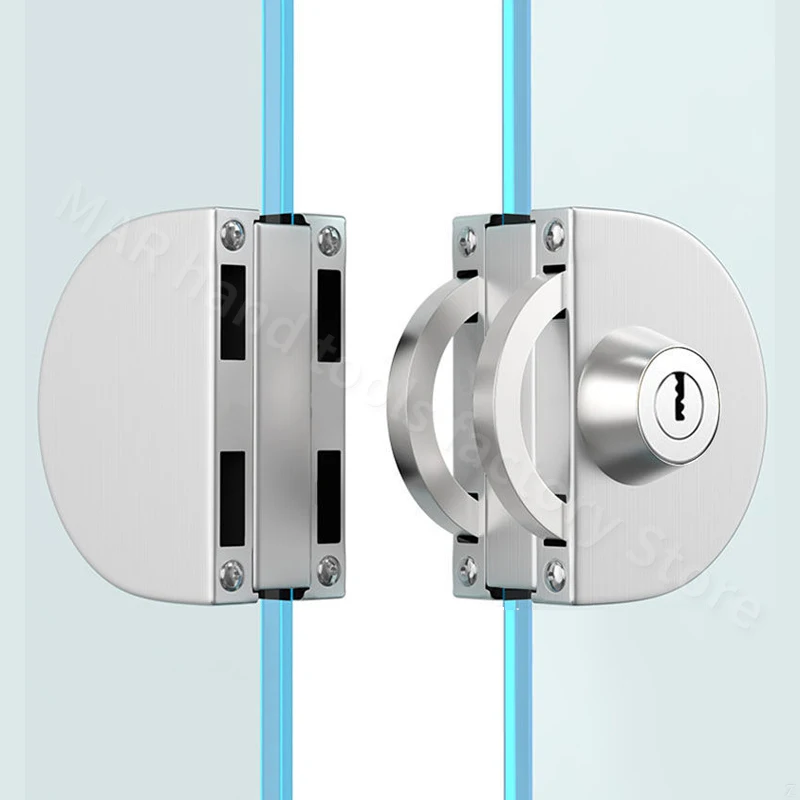 Khóa Cửa Kính Inox Bấm Giá Rẻ Đôi Bu Lông Xoay Đẩy Trượt Khóa Chốt Núm Xoay An Ninh Chống Trộm móc Khóa