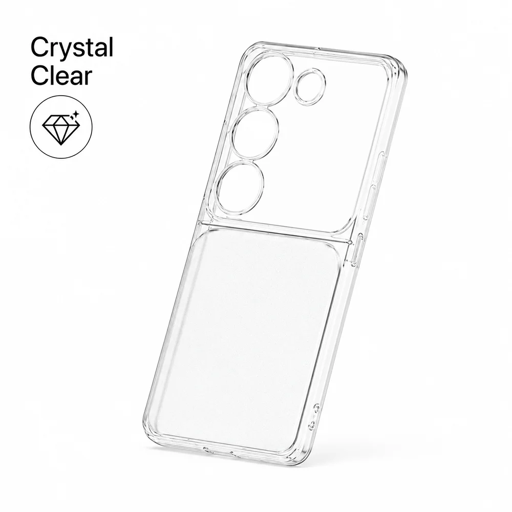 For SamSung Galaxy s26 ultra  s25 plus s24 s23 s22 Plus s21 s26 Clear Silicone Ultra Thin Anti-Yellow Shockproof Cover Soft Case