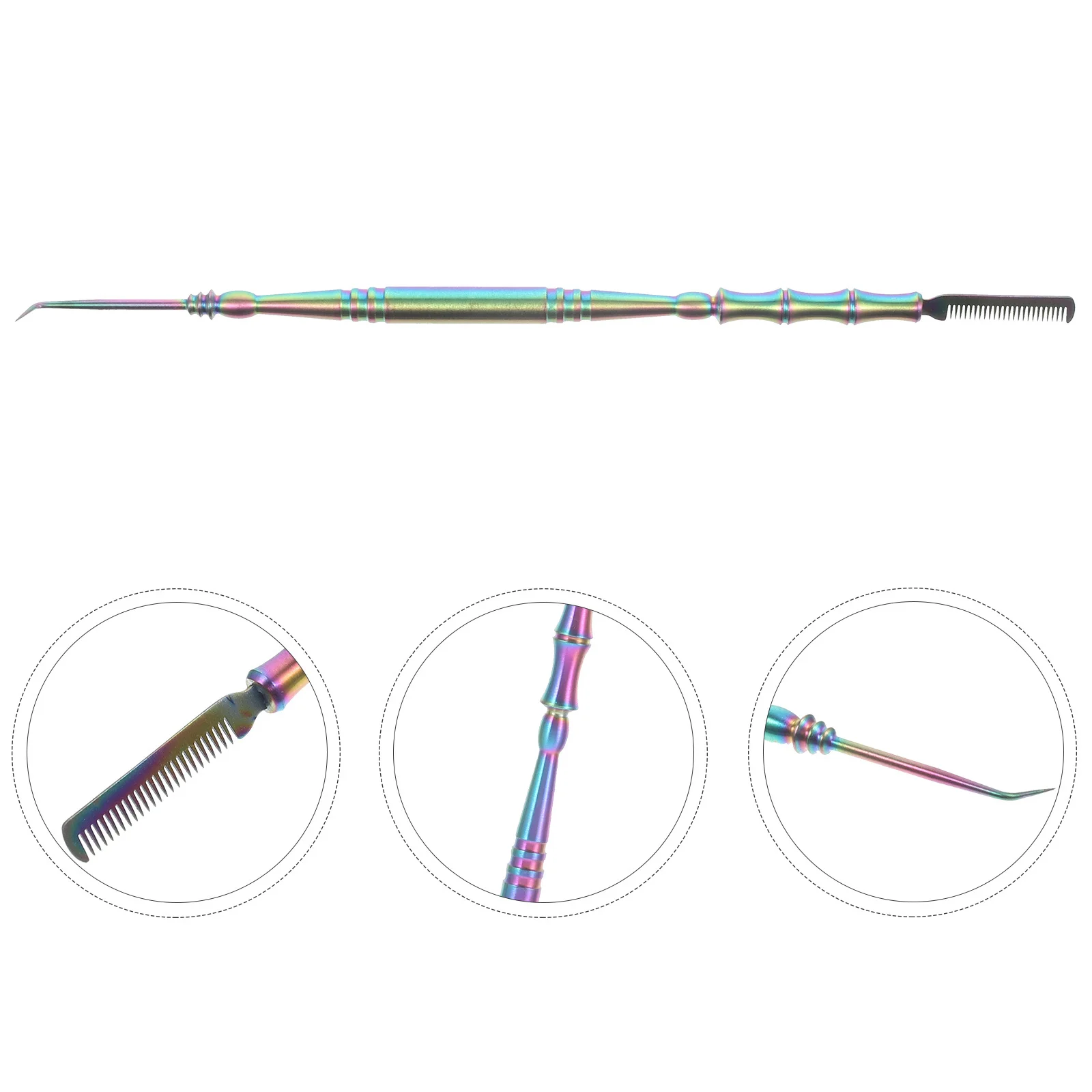 Eyelash Perm Lifting Tool Stainless Steel Lash Separator Eyebrow Comb Portable Curling Tool Eyelash Lift Kit Eyebrow Comb