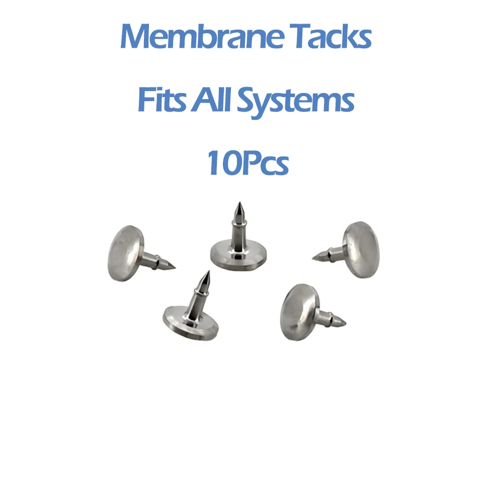 10Pcs Dental Titanium Membrane Tacks Pins 3mm Universal GBR Bone Fixation Nails Implant Barrier Film Stabilization Tacks