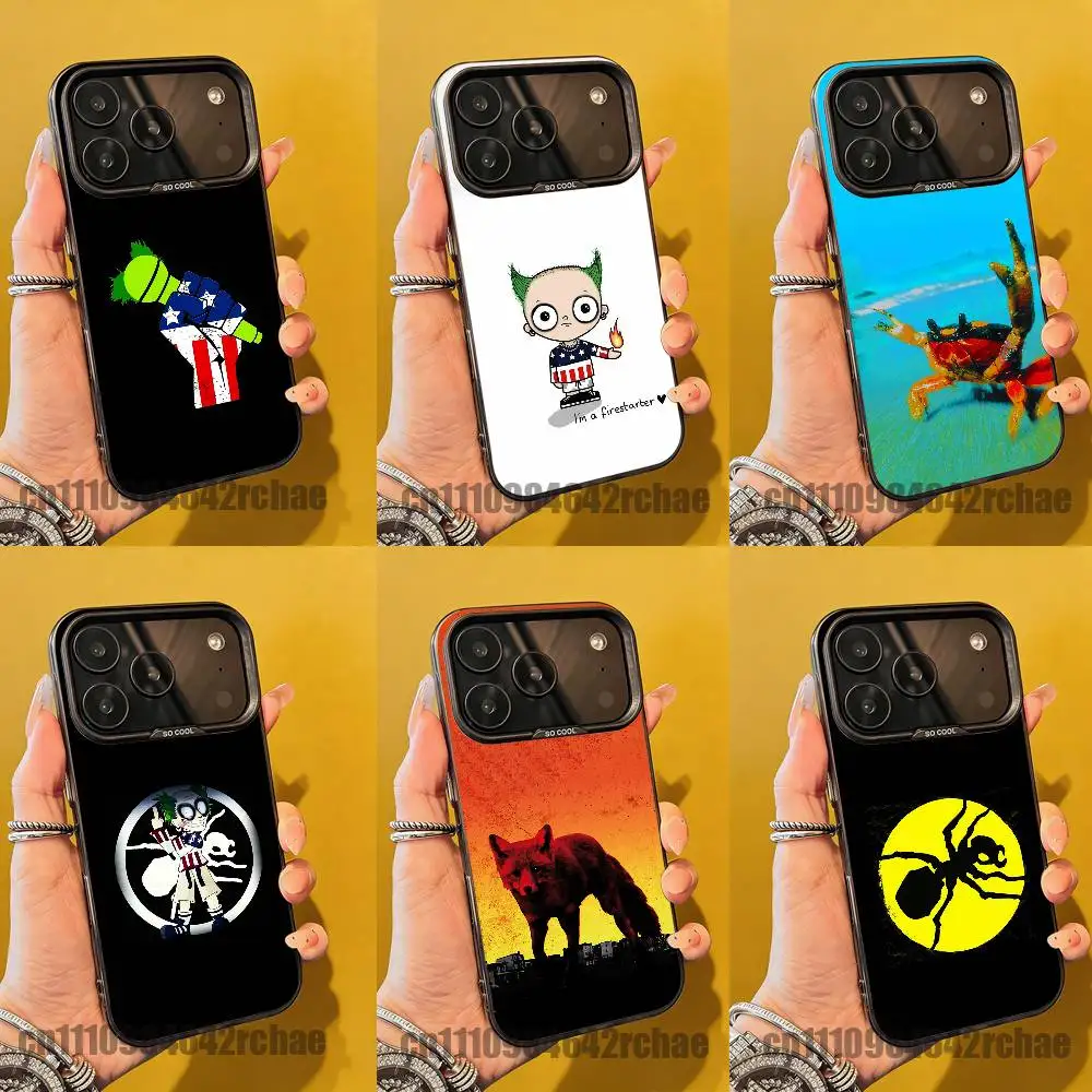 For The Prodigy Keith Flint Phone Case For iPhone 18 15 17 12 14 13 16 11 Plus Pro Max Mini Grey Silver Cover